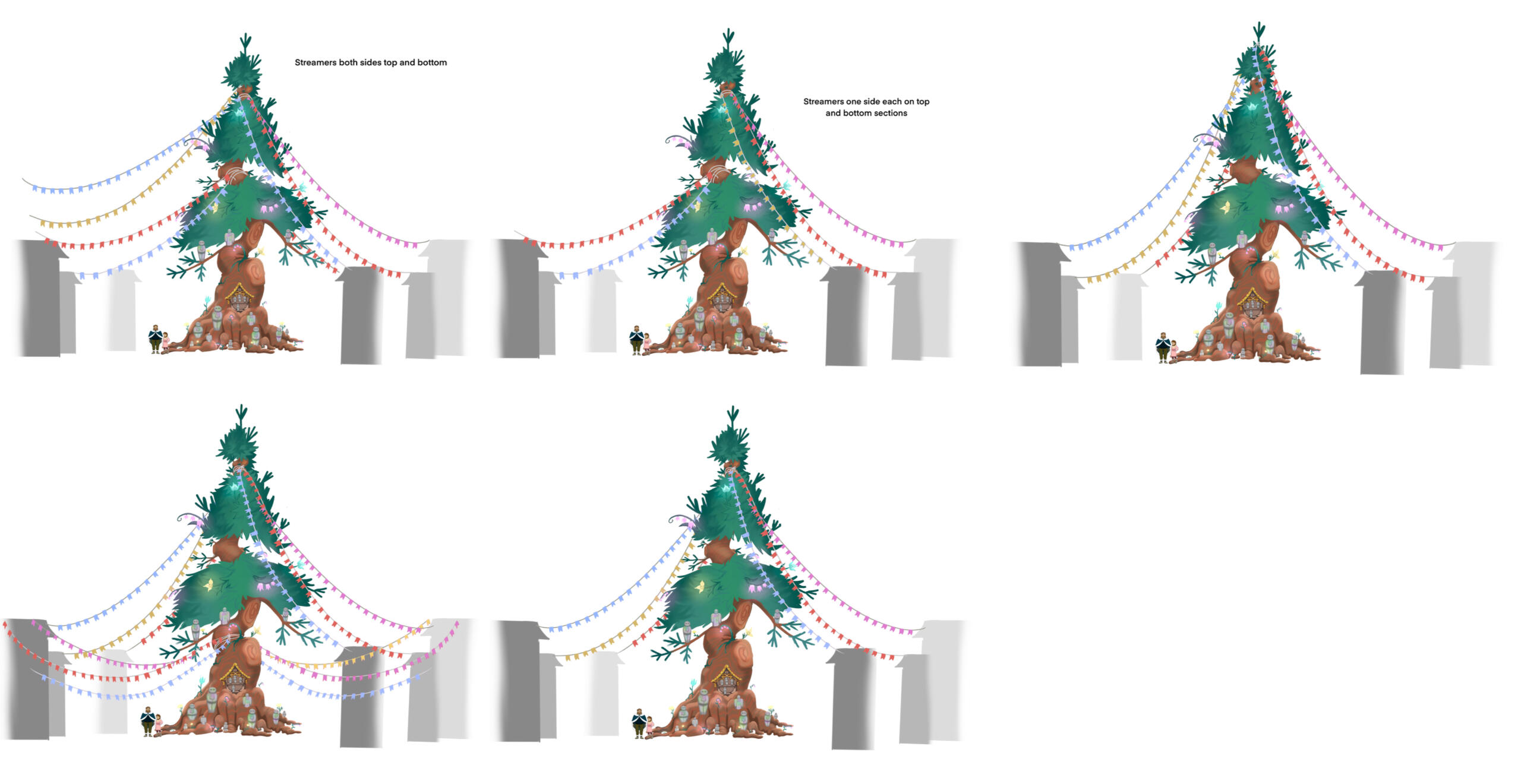 Sacred Tree Decoration Design